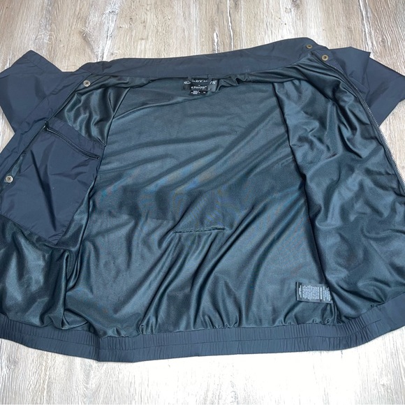 FOOTJOY DRYJOYS Mens Black Short Sleeve Button up Zip up Hidden Pocket Size Med - Picture 13 of 16